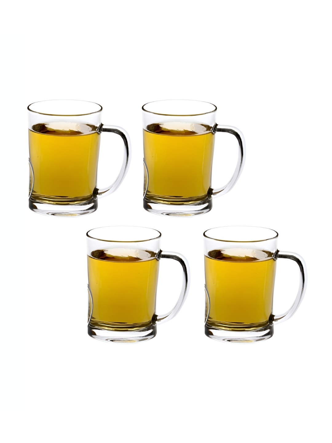 

1ST TIME Unisex Transparent 4 Pieces Beer Glass 350 ml