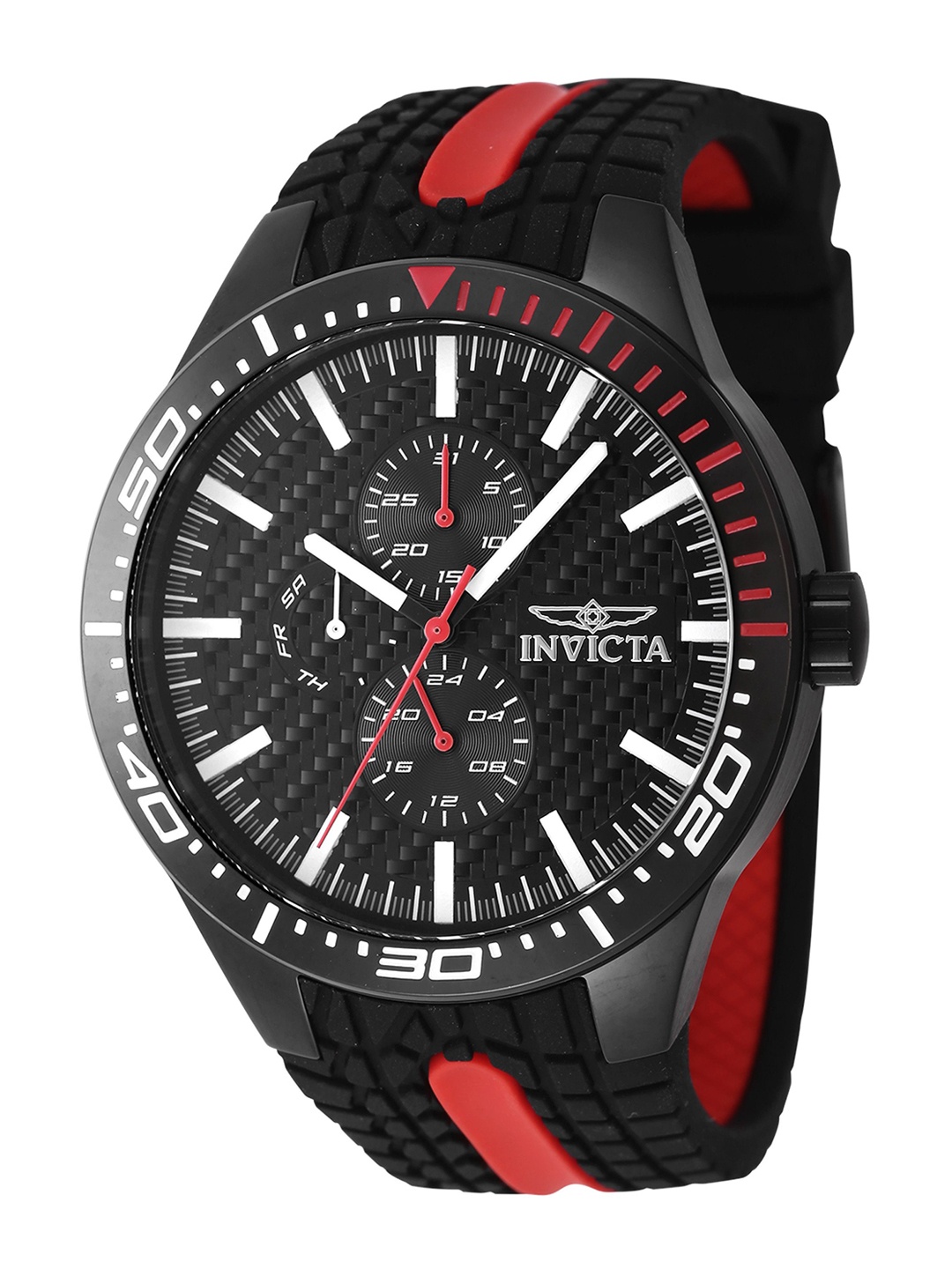 

Invicta Men Dial & Straps Analogue Watch 47553, Black