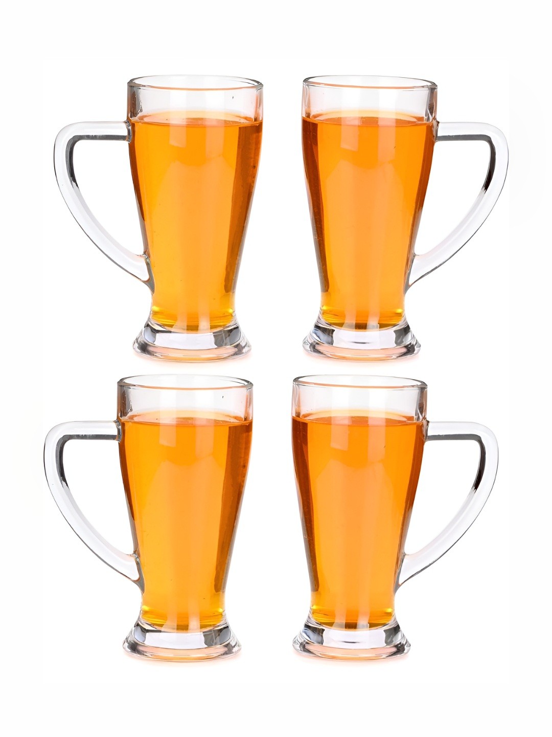 

1ST TIME Unisex Transparent 4 Pieces Beer Glass 250 ml