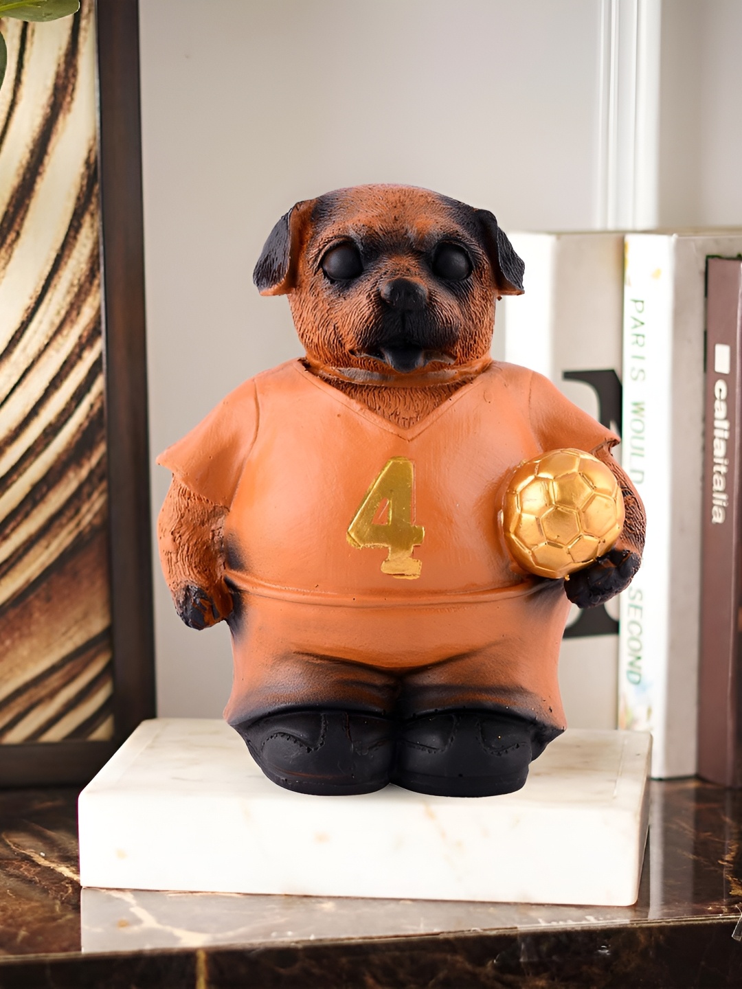 

Zart Orange Religious Idol Showpiece