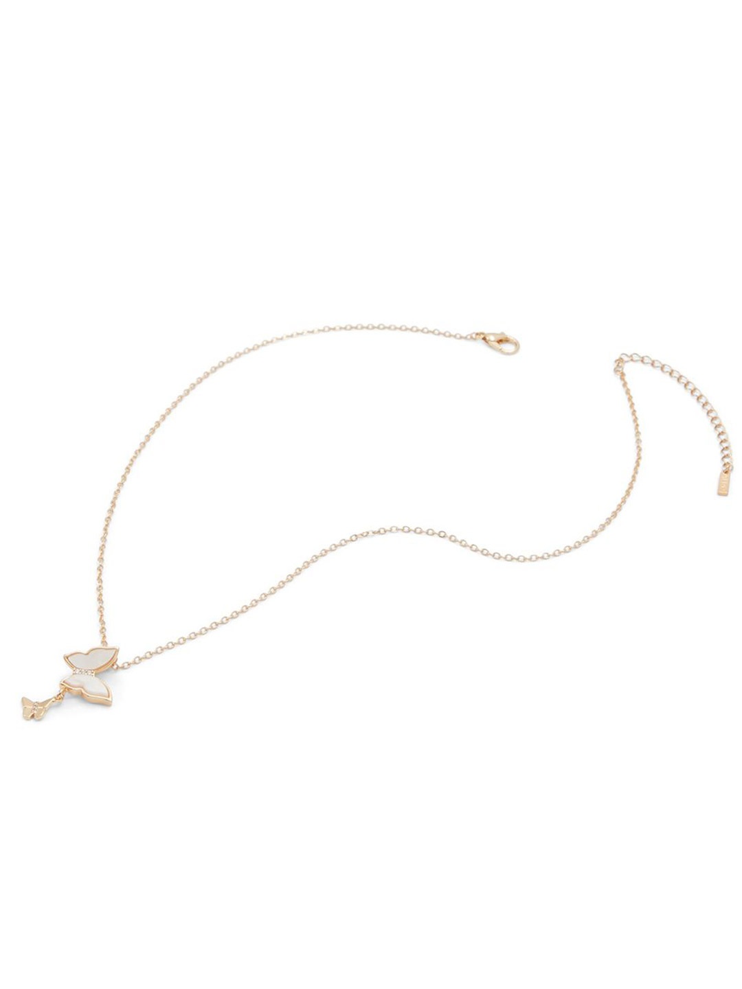 

ALDO Brass Brass-Plated Tasselled Necklace, Gold
