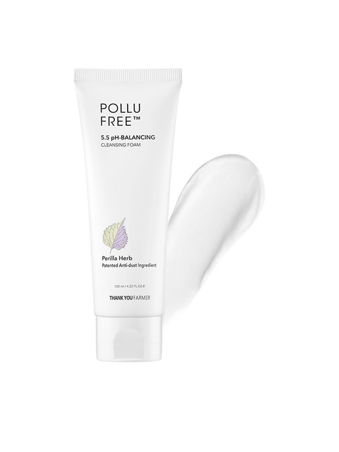 

Thank You Farmer Pollufree 5.5 pH-Balancing Cleansing Foam - 120 ml, White