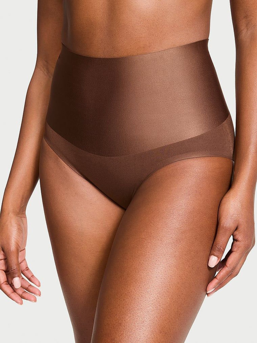 

Victoria's Secret High Rise Basic Briefs, Brown