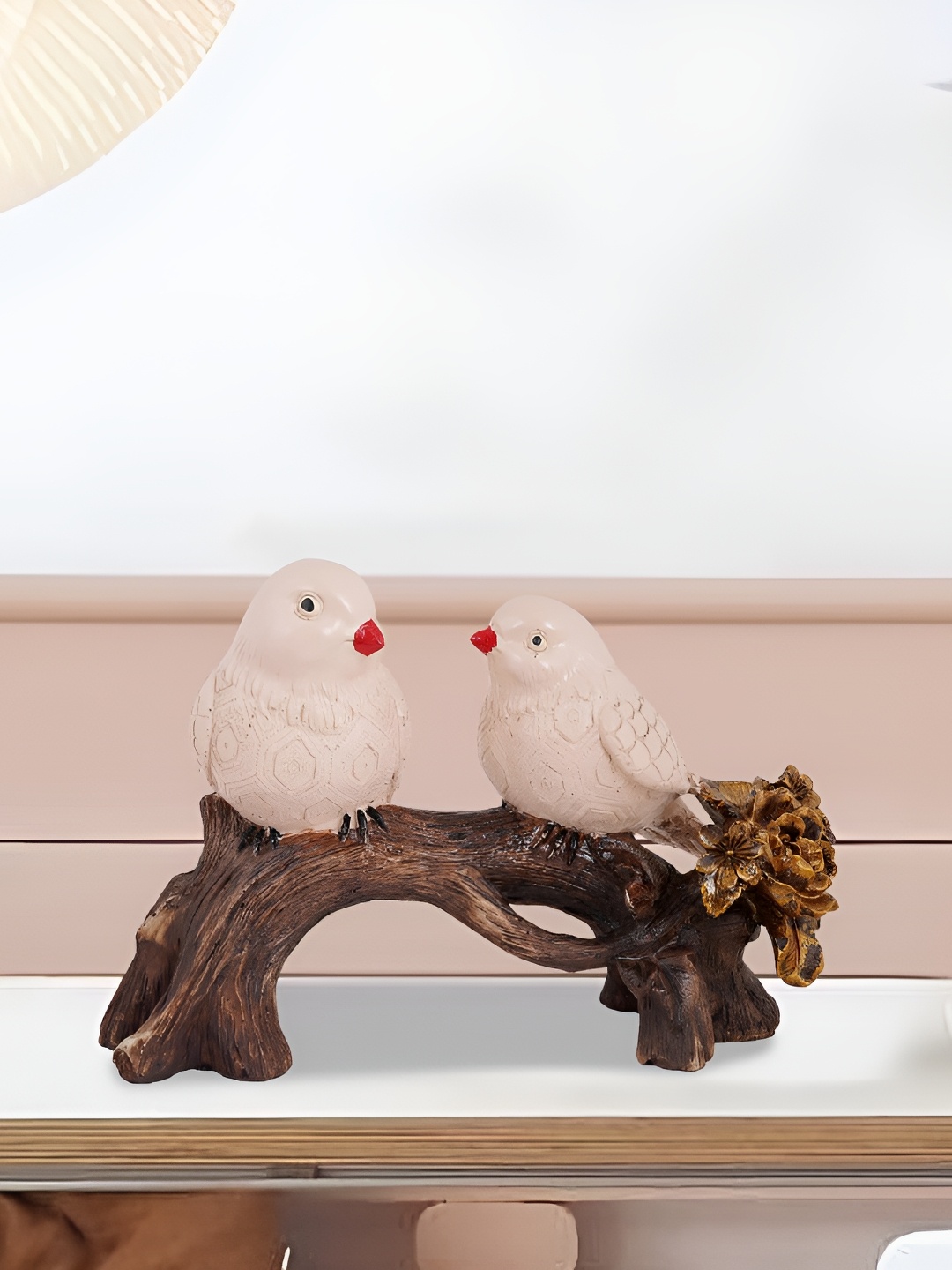 

Zart Pink Bird Decorative Idol Showpiece