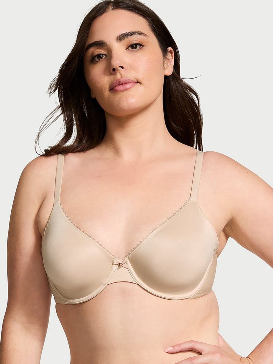 

Victoria's Secret Women Non Padded Medium Coverage Underwired Bra, Beige