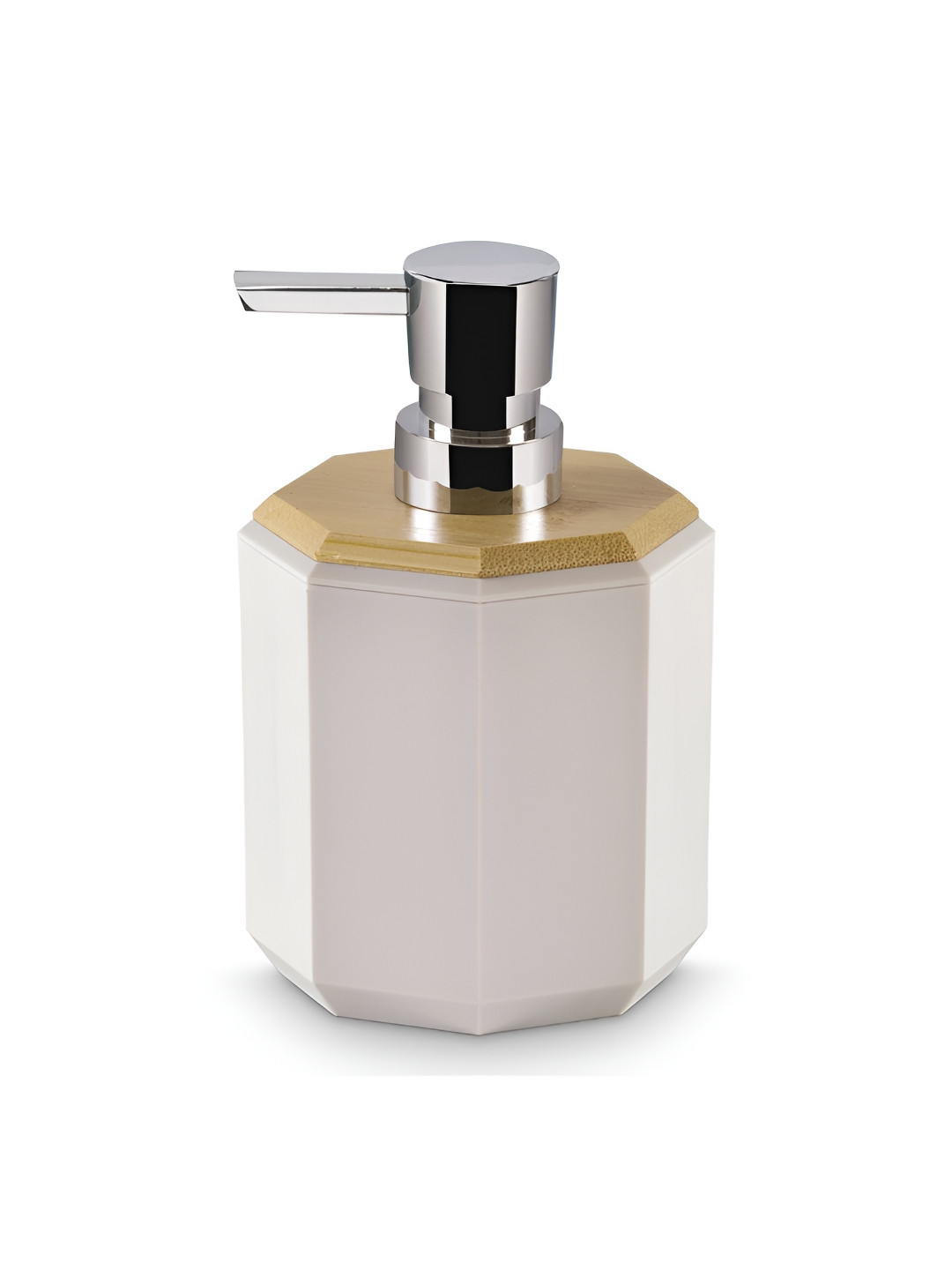 

Freelance Cream-Coloured Solid Plastic Soap Dispenser