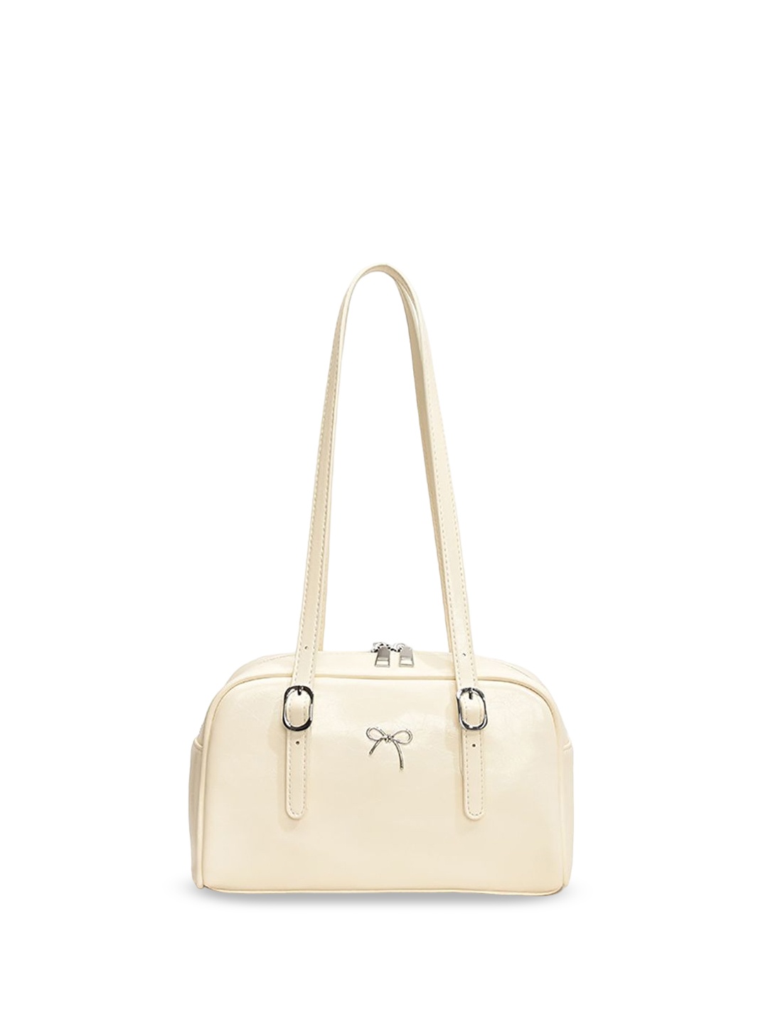 

StyleCast x Revolte Women Solid Swagger Sling Bag, White