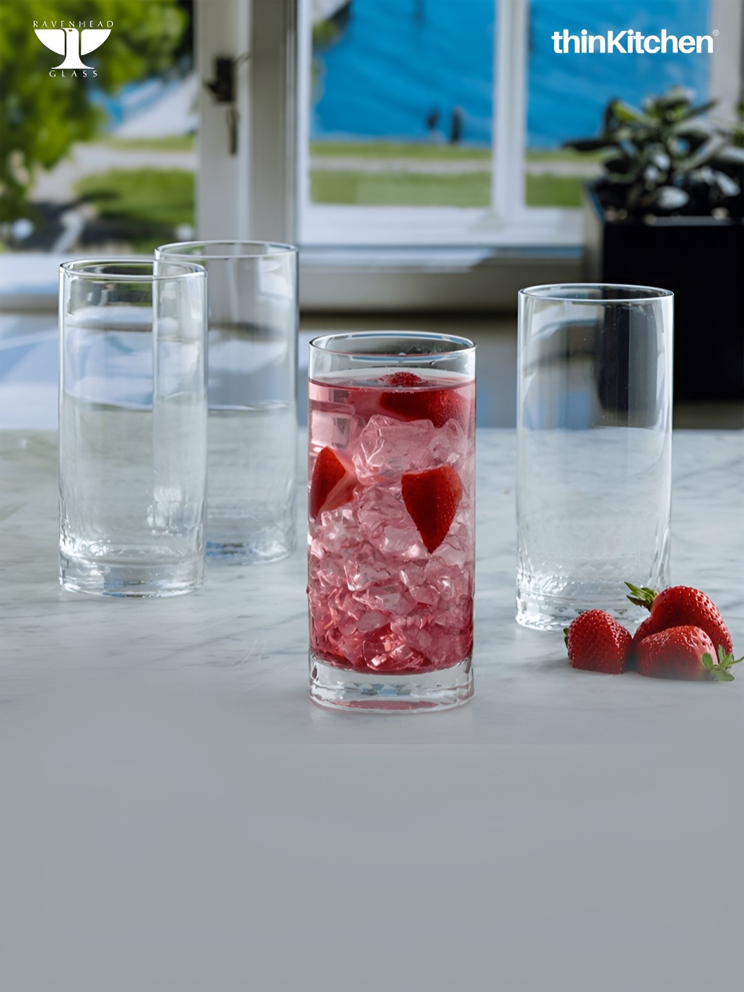 

Ravenhead Unisex Transparent Bar Glass