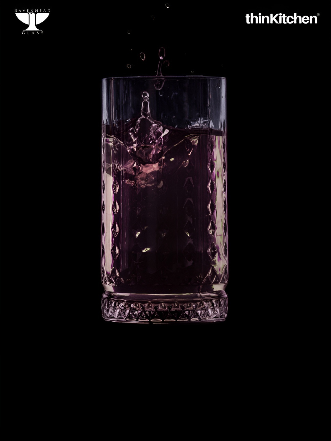 

Ravenhead Unisex Transparent Bar Glass