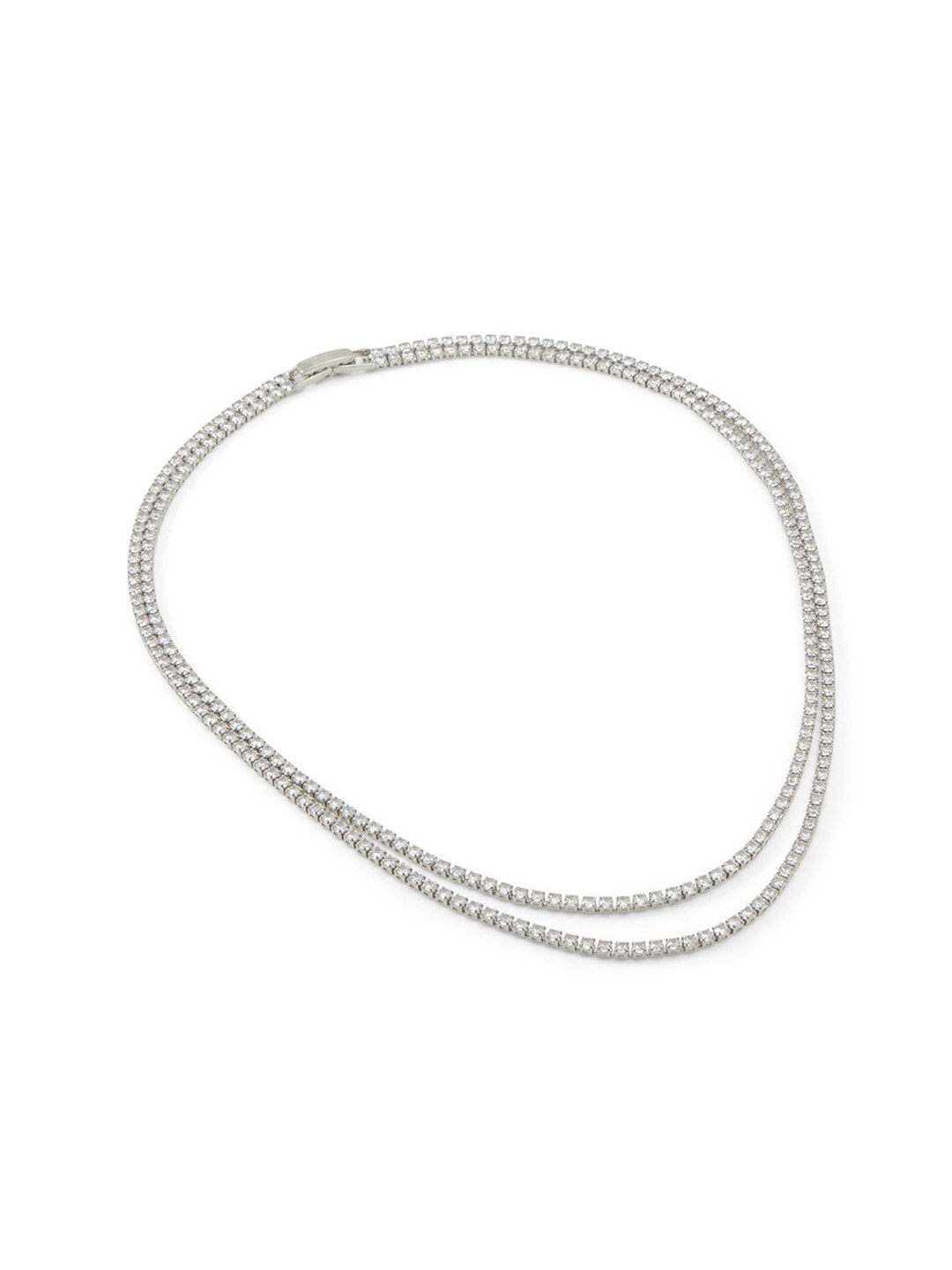 

ALDO Brass Layered Necklace, Silver