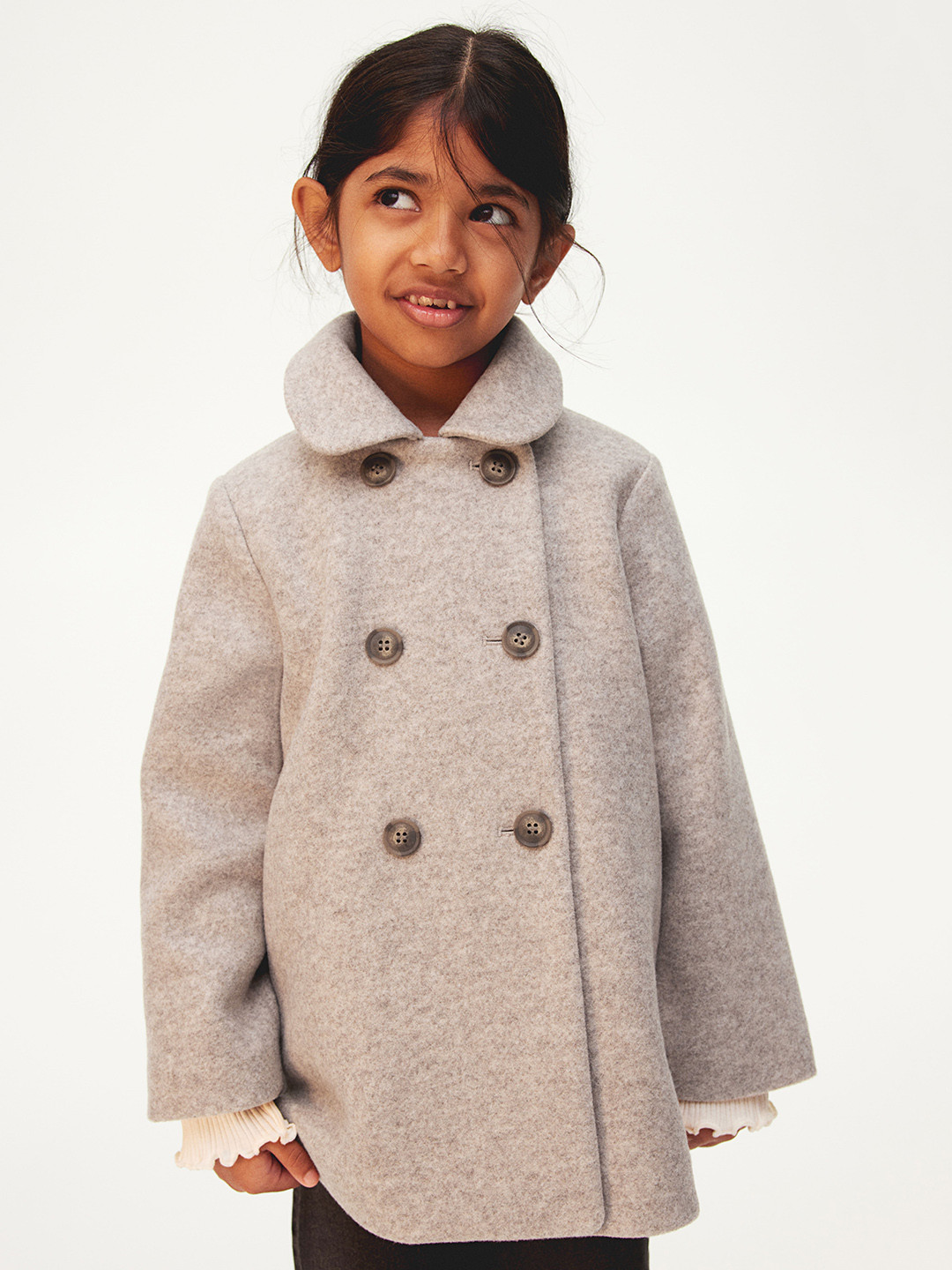 

H&M Infant Girls Coat, Grey