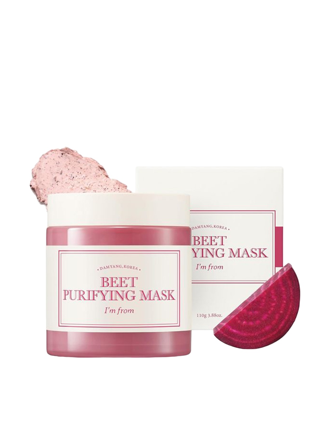 

I'm from Beet Purifying Mask - 100g, Pink
