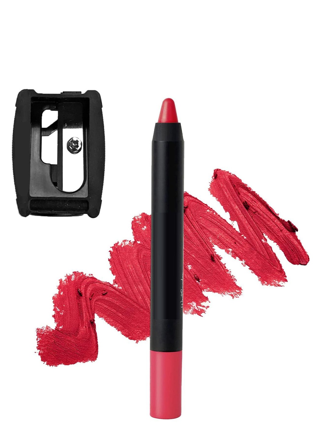 

Adbeni Retractable Poppins Long Lasting Lip Crayon Lipstick - 3 gm - Red LS14-17