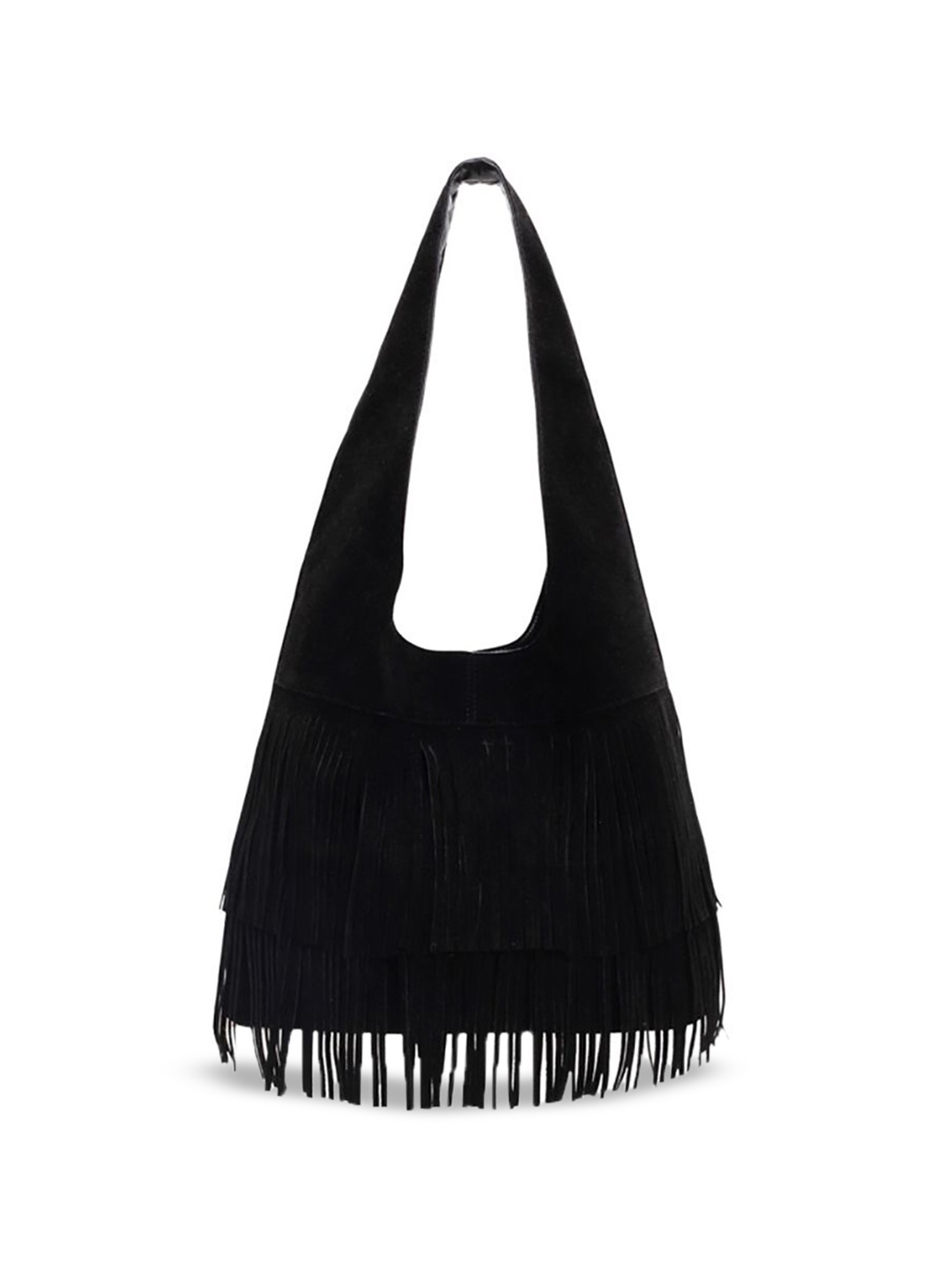 

StyleCast x Revolte Women Solid Textured Lace Tote Bag, Black