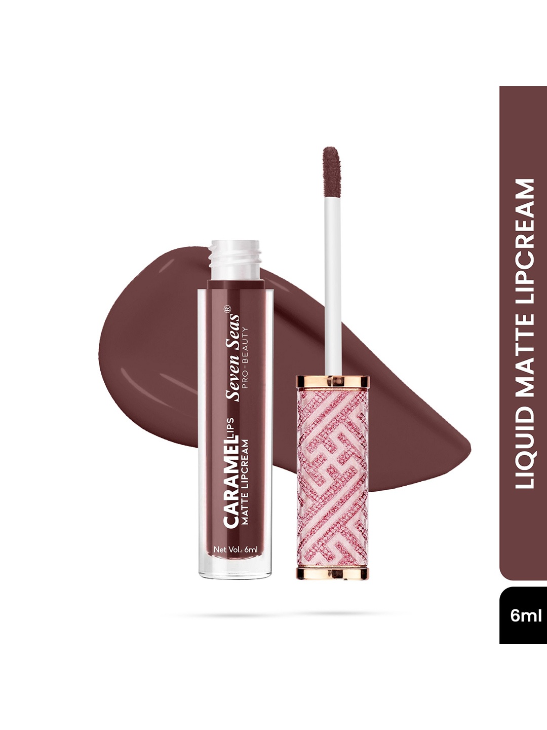 

Seven Seas Caramel Lips Liquid Matte Lip Cream 6ml - Mauve Brown 503