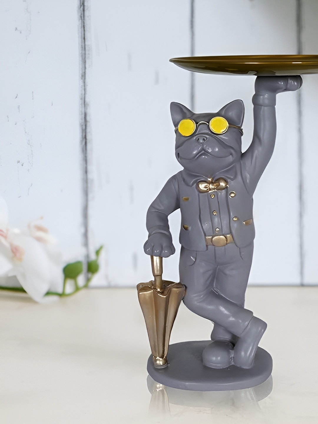 

Zart Grey Birds and Animals Figurine Showpiece