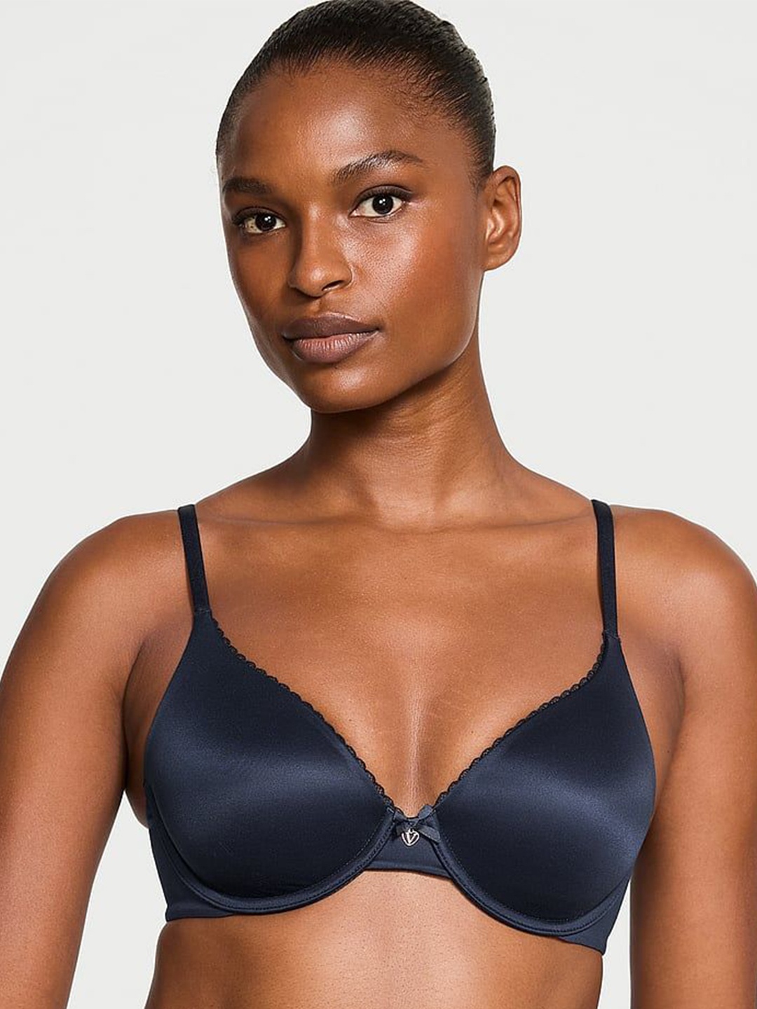 

Victoria's Secret Mediam Coverage Underwired Lightly Padded Bra, Blue