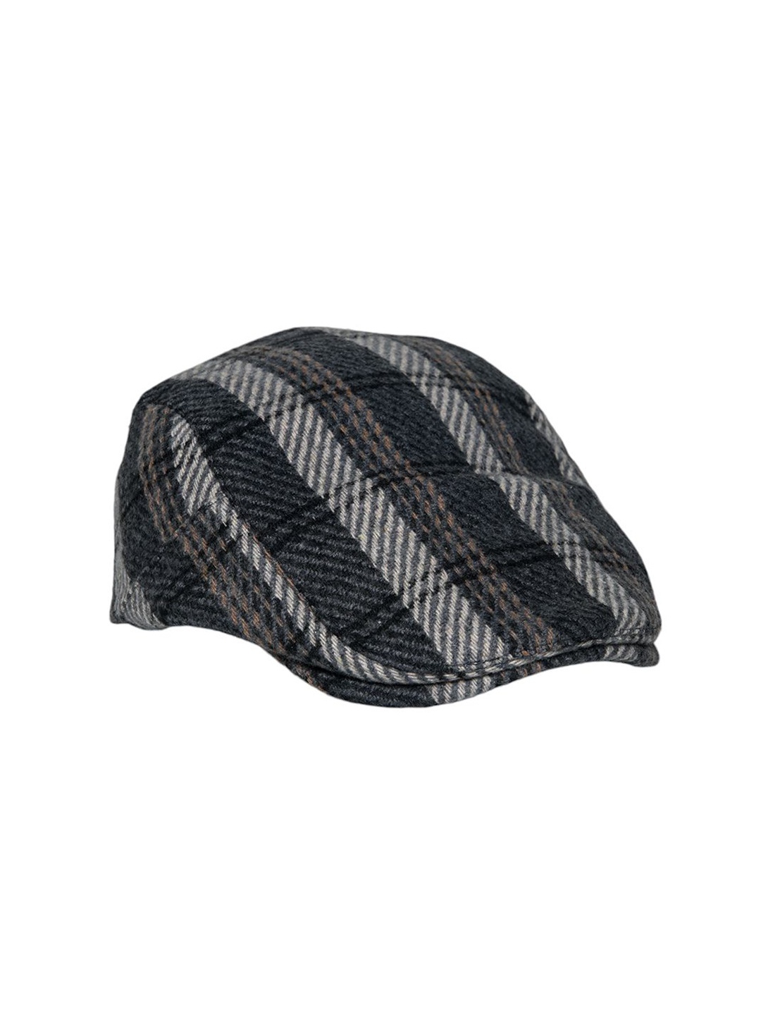 

CHOKORE Unisex Colourblocked Ascot Cap, Grey