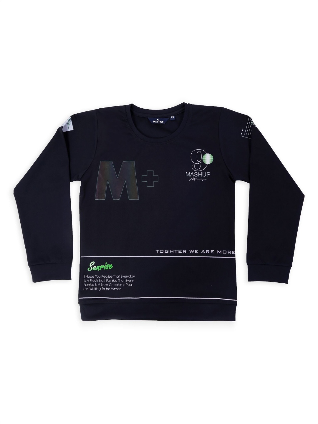 

MashUp Boys Printed T-shirt, Navy blue