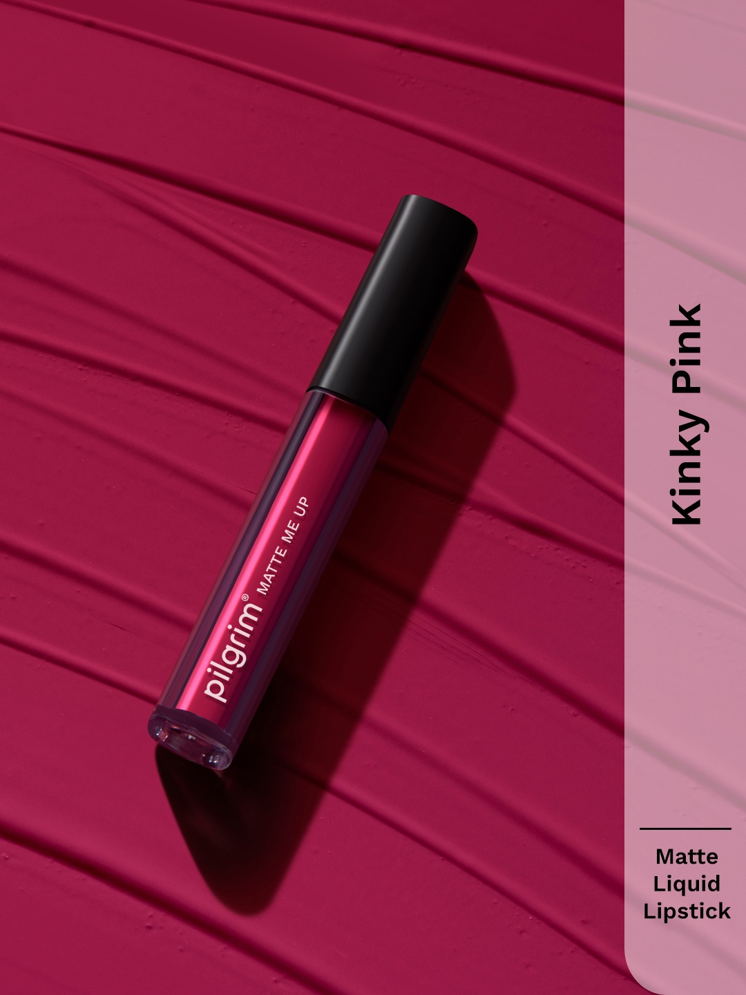 

Pilgrim Matte Me Up Long Lasting Liquid Matte Lipstick - 9g - Kinky Pink 11