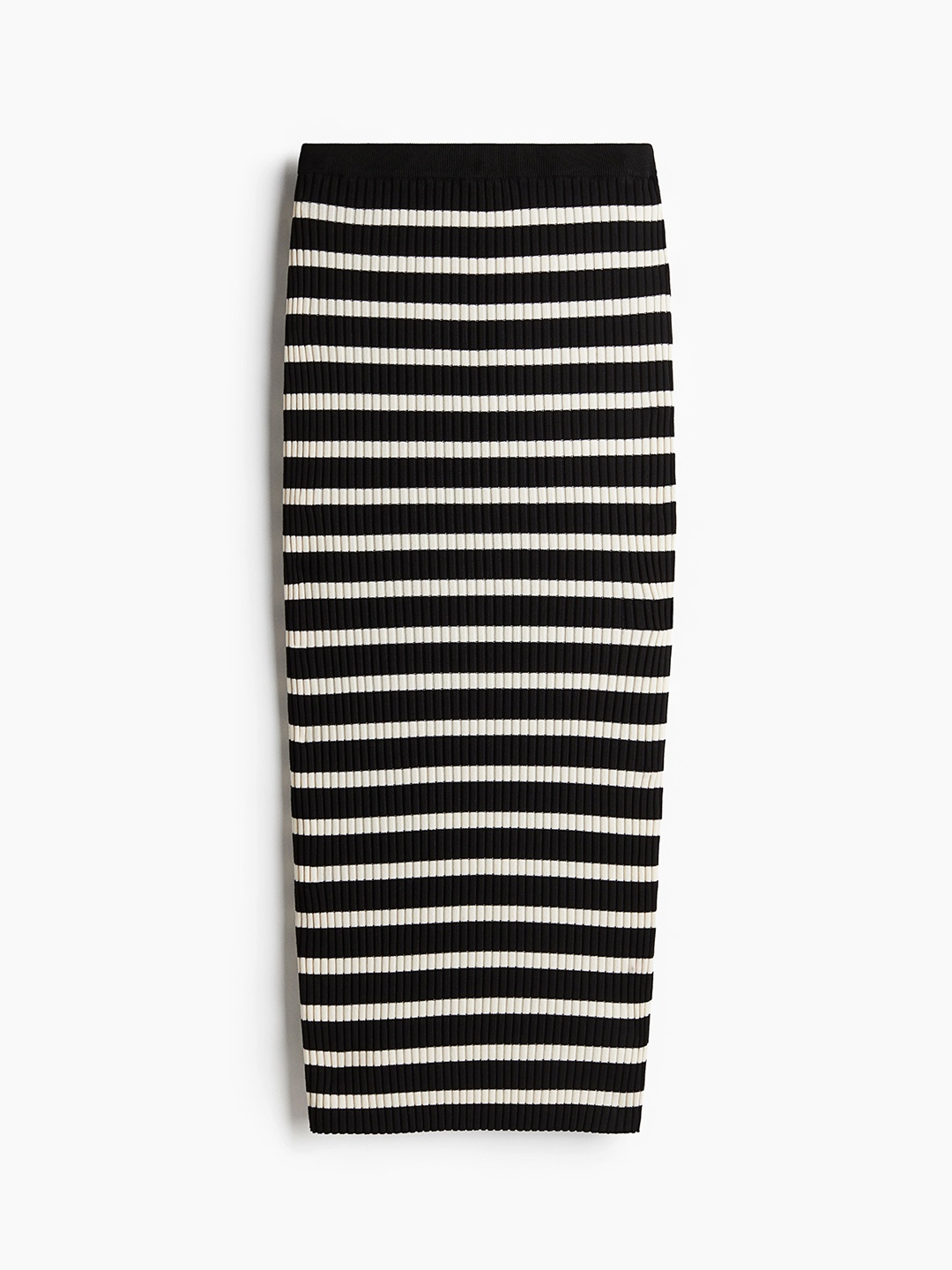 

H&M Women Rib-Knit Skirts, Black