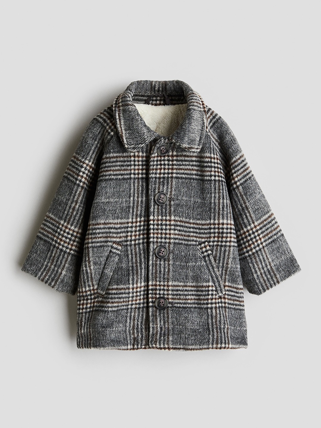 

H&M Infant Boys Padded Coat, Grey