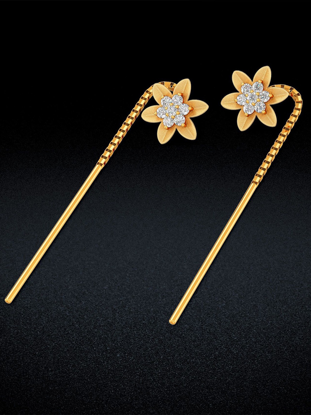 

Joyalukkas Women 22KT Gold Earrings
