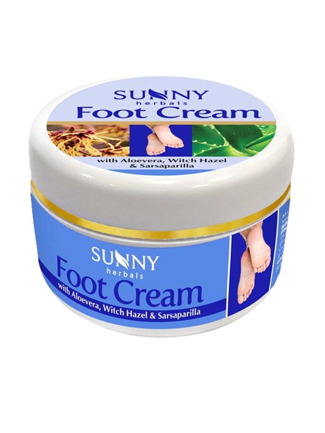 

SUNNY HERBALS Foot Cream For Skin Revival - 100g, Blue