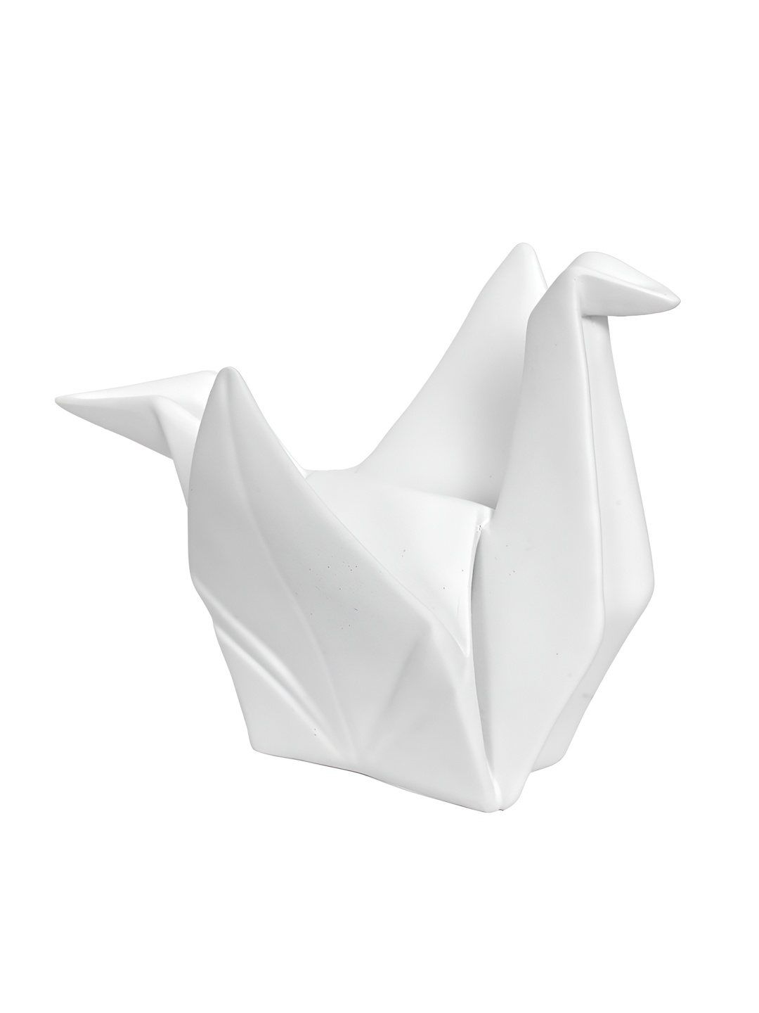 

Aura White Abstract Shaped Decorative Figurine Showpiece