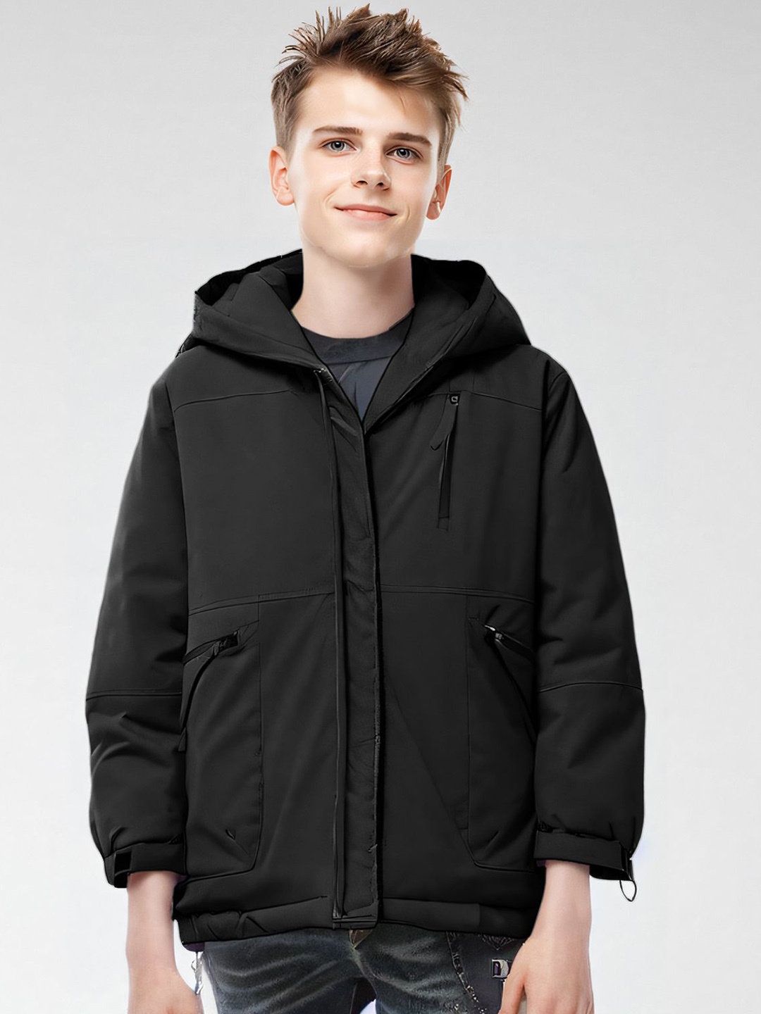 

StyleCast x Revolte Men Tailored Jacket, Black