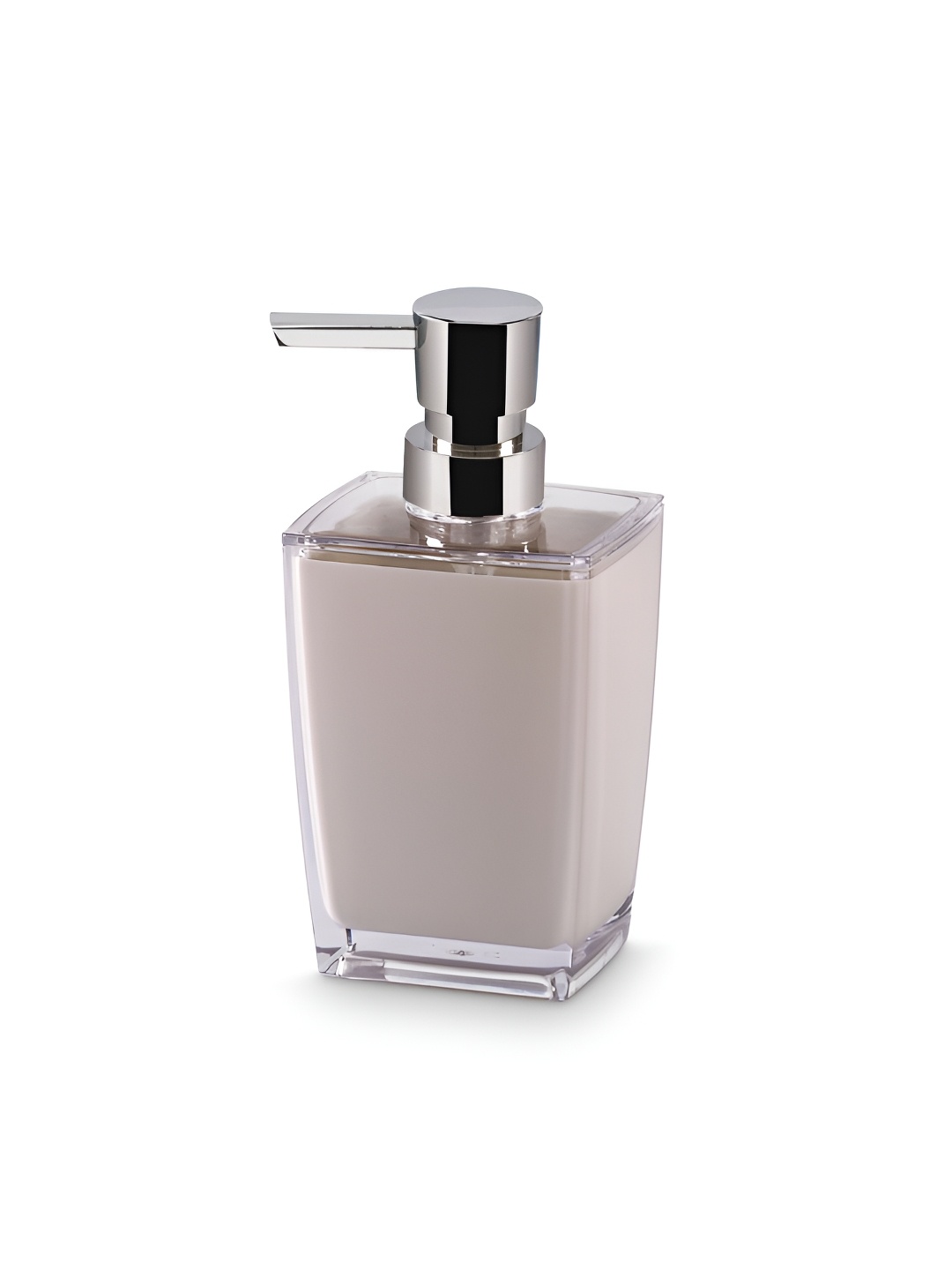 

Freelance Cream-Coloured Solid Plastic Soap Dispenser