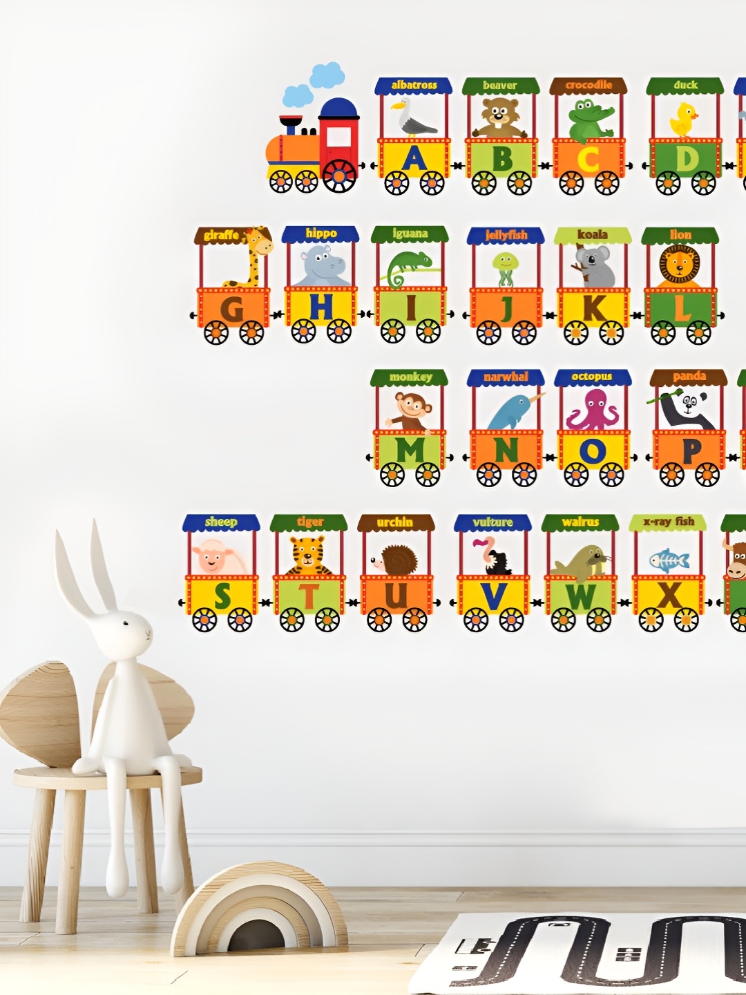 

Asian royal Yellow & Green Printed Water Proof Decals and Stickers