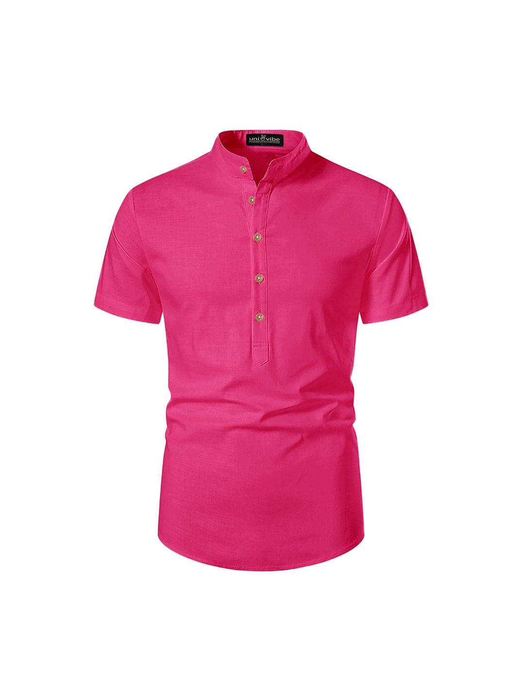 

univibe Men Kurta, Pink