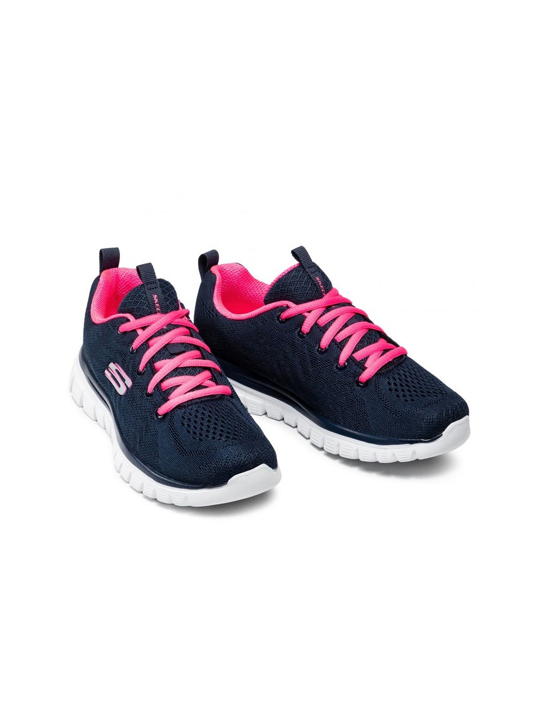 

Skechers Women Walking Shoes, Navy blue