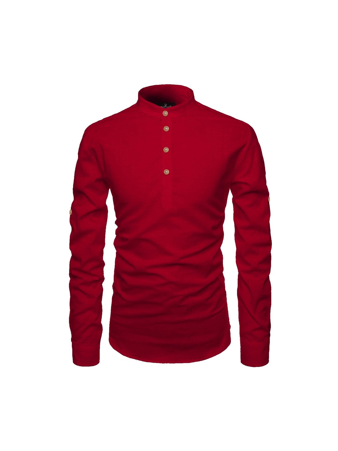 

univibe Men Kurta, Red