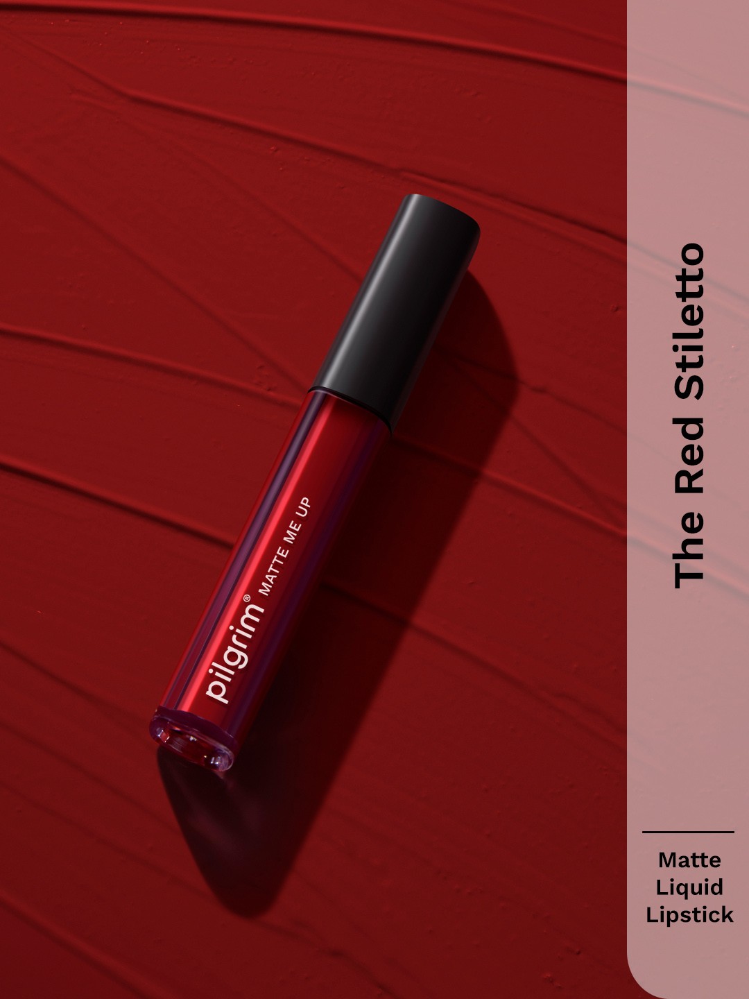 

Pilgrim Matte Me Up Long Lasting Liquid Lipstick - 3ml - The Red Stiletto - 01