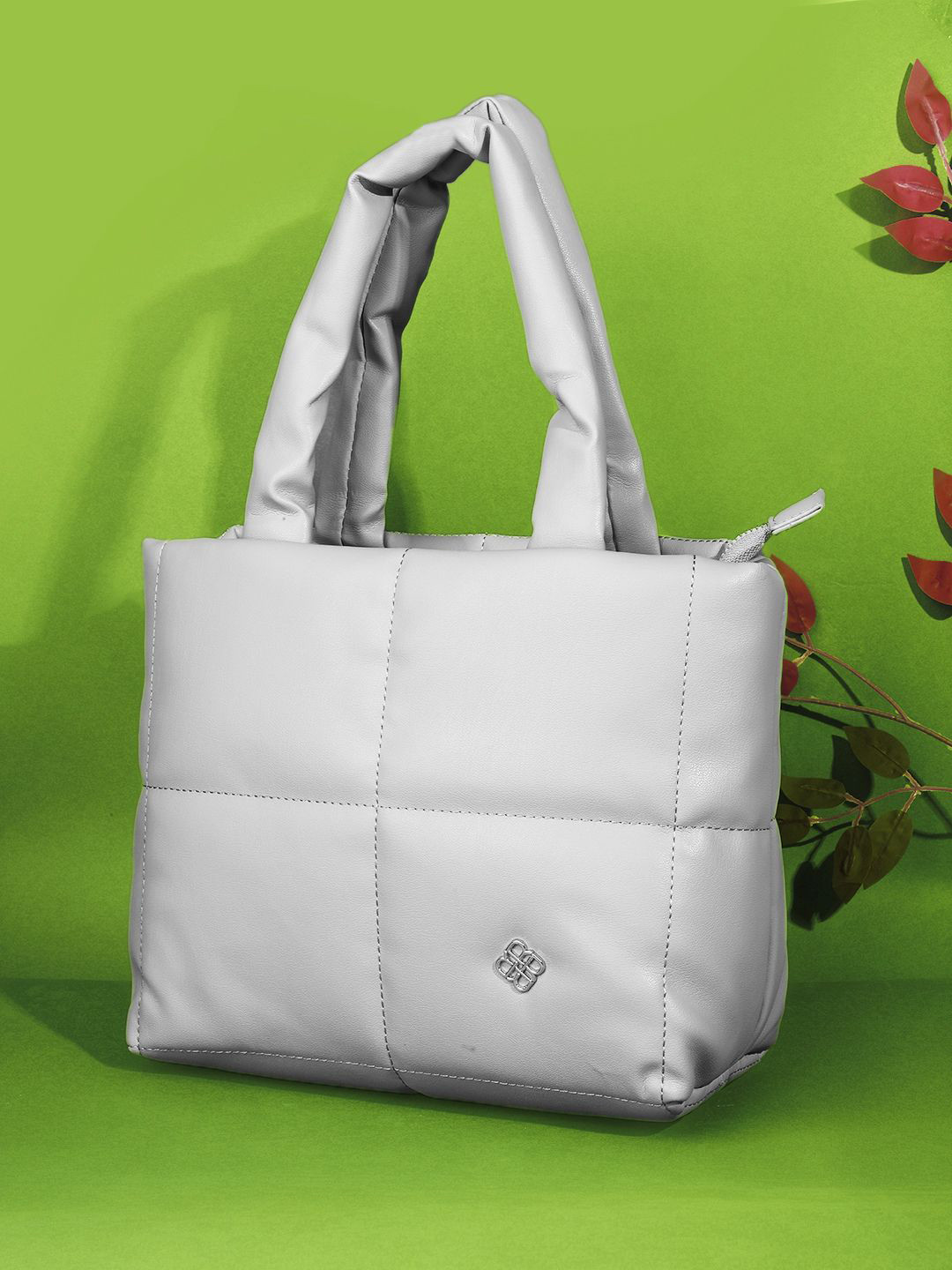 

Marie Claire Women Solid Shopper Shoulder Bag, Grey