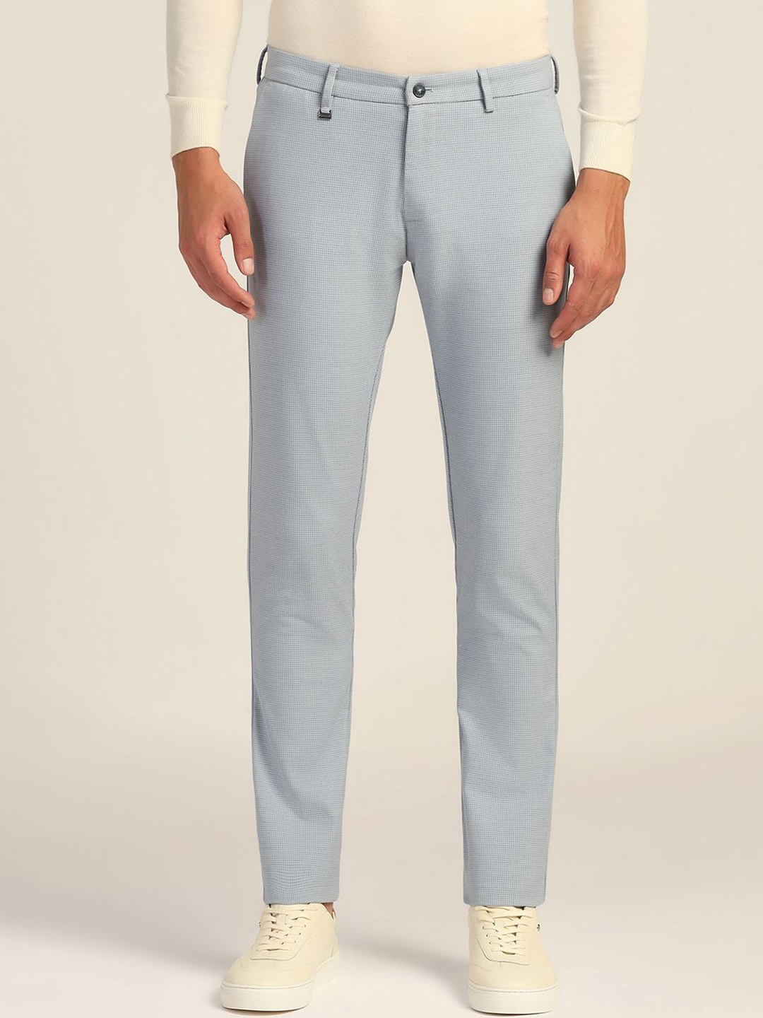 

Blackberrys Men Slim Fit Trousers, Blue