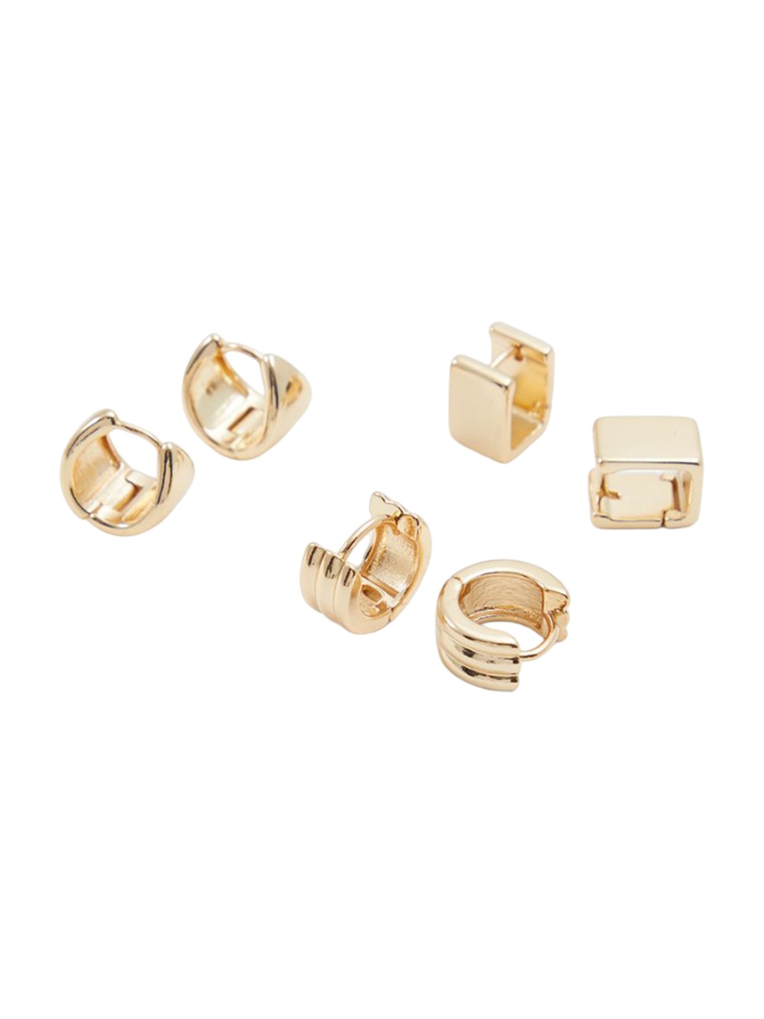 

ALDO Contemporary Studs Earrings, Gold