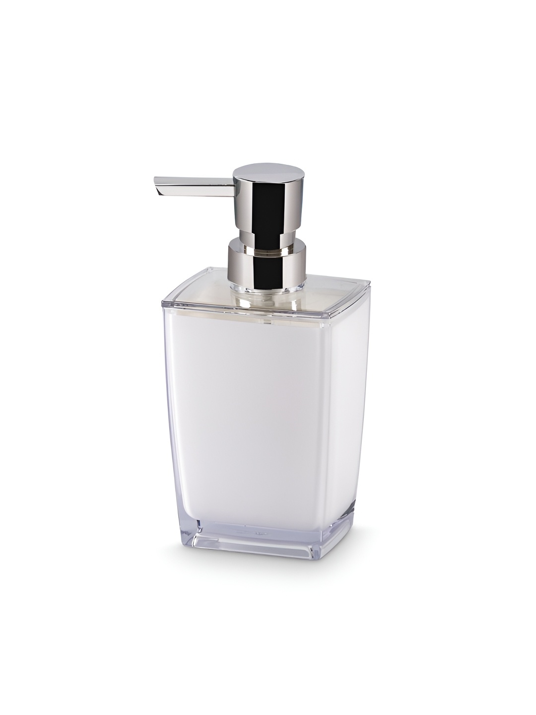 

Freelance White Solid Plastic Soap Dispenser