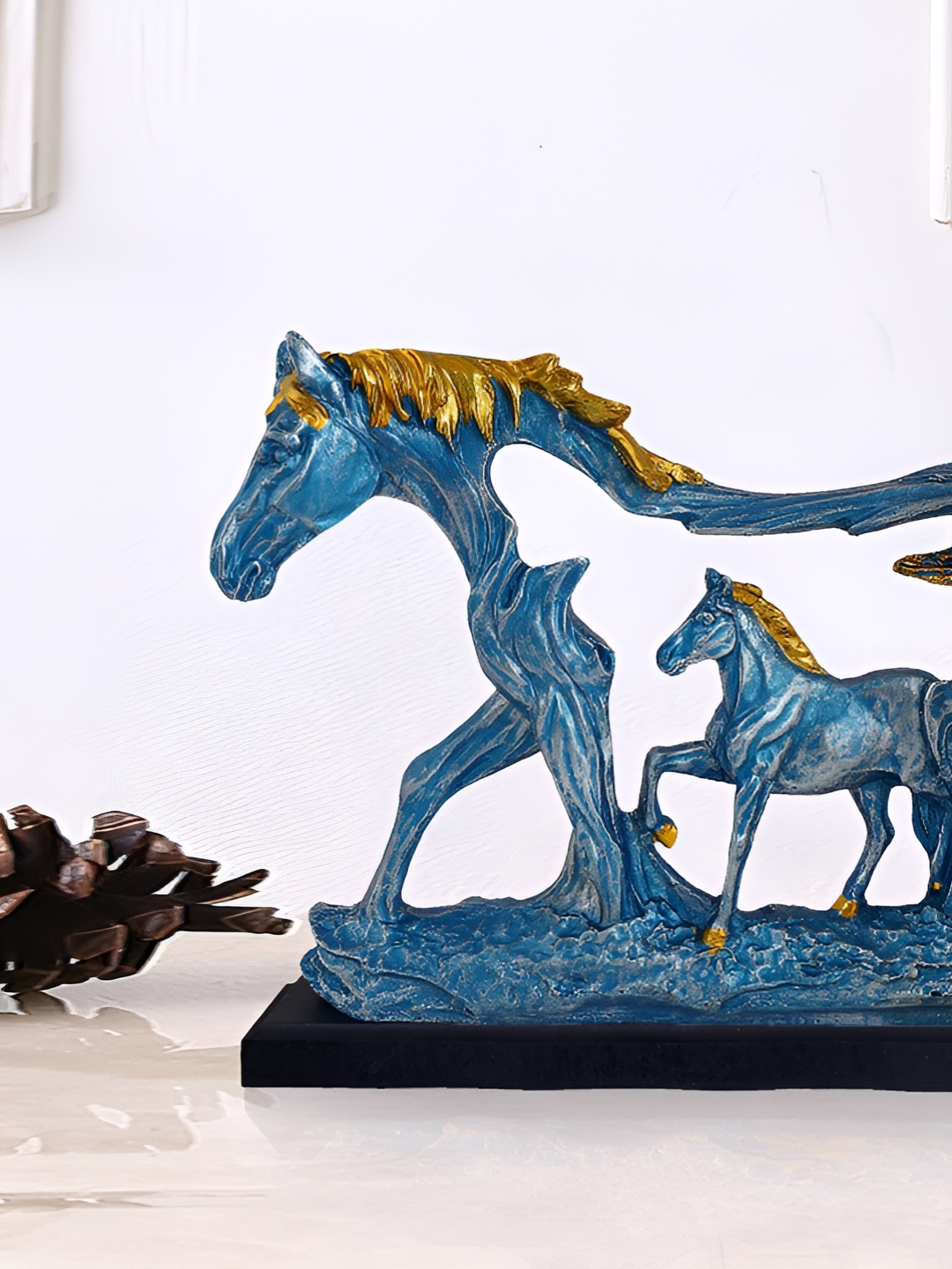

Zart Blue Birds and Animals Figurine Showpiece