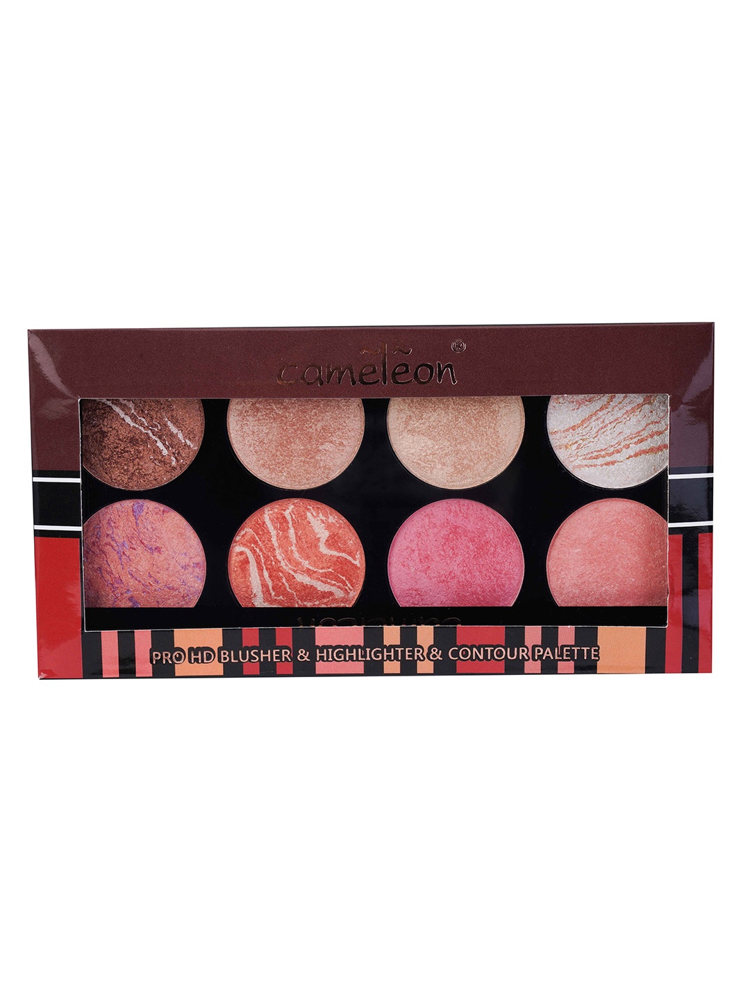 

Cameleon Pro HD Blusher & Highlighter & Contour Palette - 13 g - Variant 03, Brown