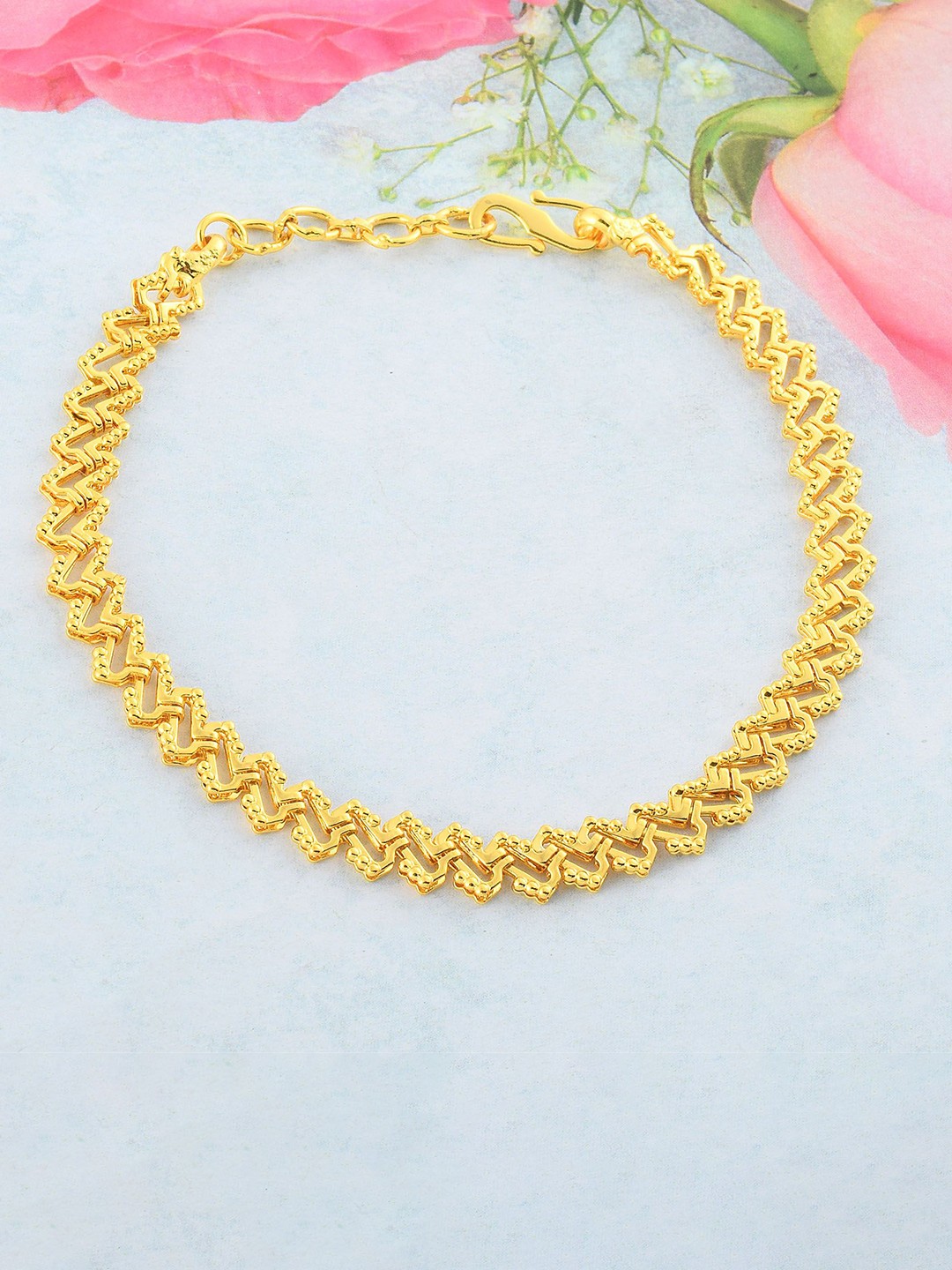 

MEMOIR Micron Gold-Plated Link Bracelet