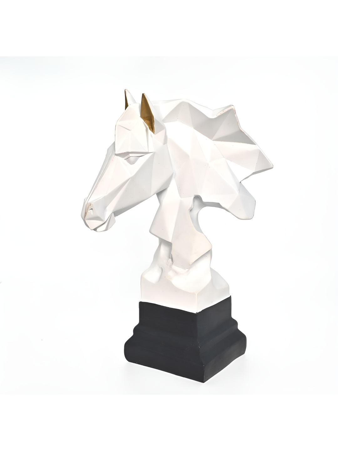 

Aura White Figurine Showpiece