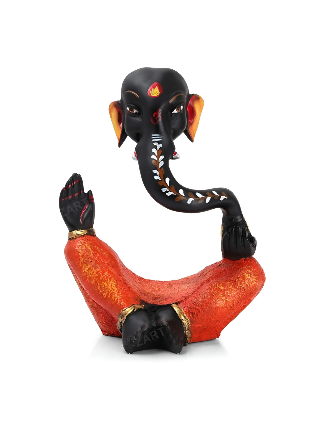 

Zart Orange Religious Idol Showpiece
