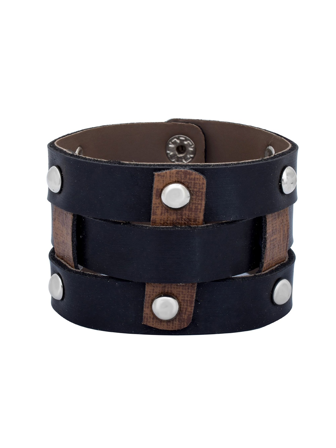 

MEMOIR Men Wraparound Bracelet, Black