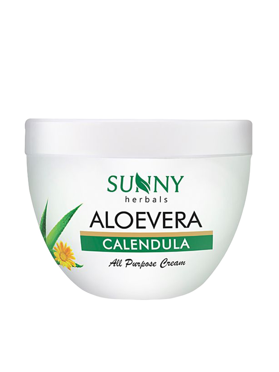 

SUNNY HERBALS Aloe Vera Calendula All Purpose Cream - 250g, Off white