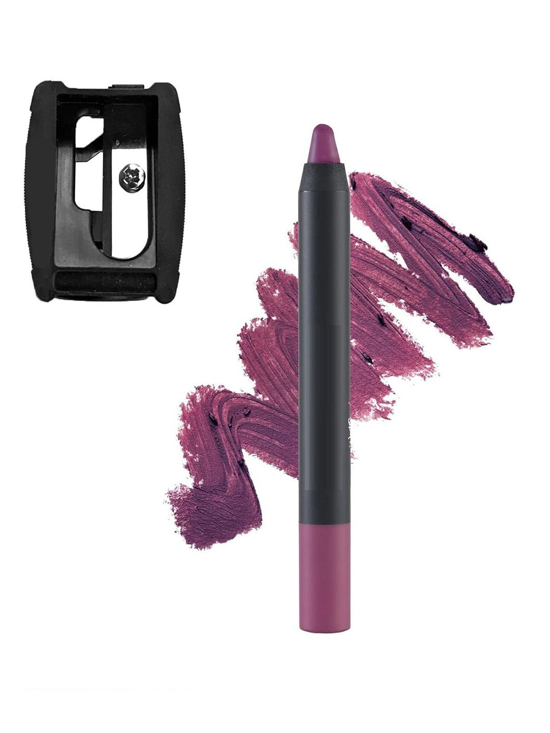 

Adbeni Retractable Poppins Long Lasting Lip Crayon Lipstick - 3 gm - Purple LS14-14
