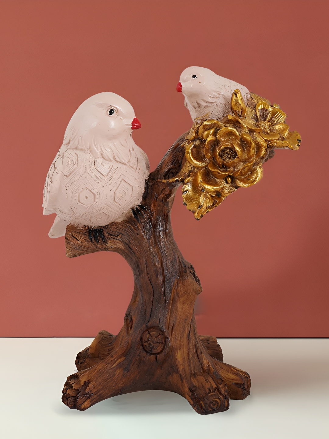 

Zart Pink Bird Decorative Idol Showpiece