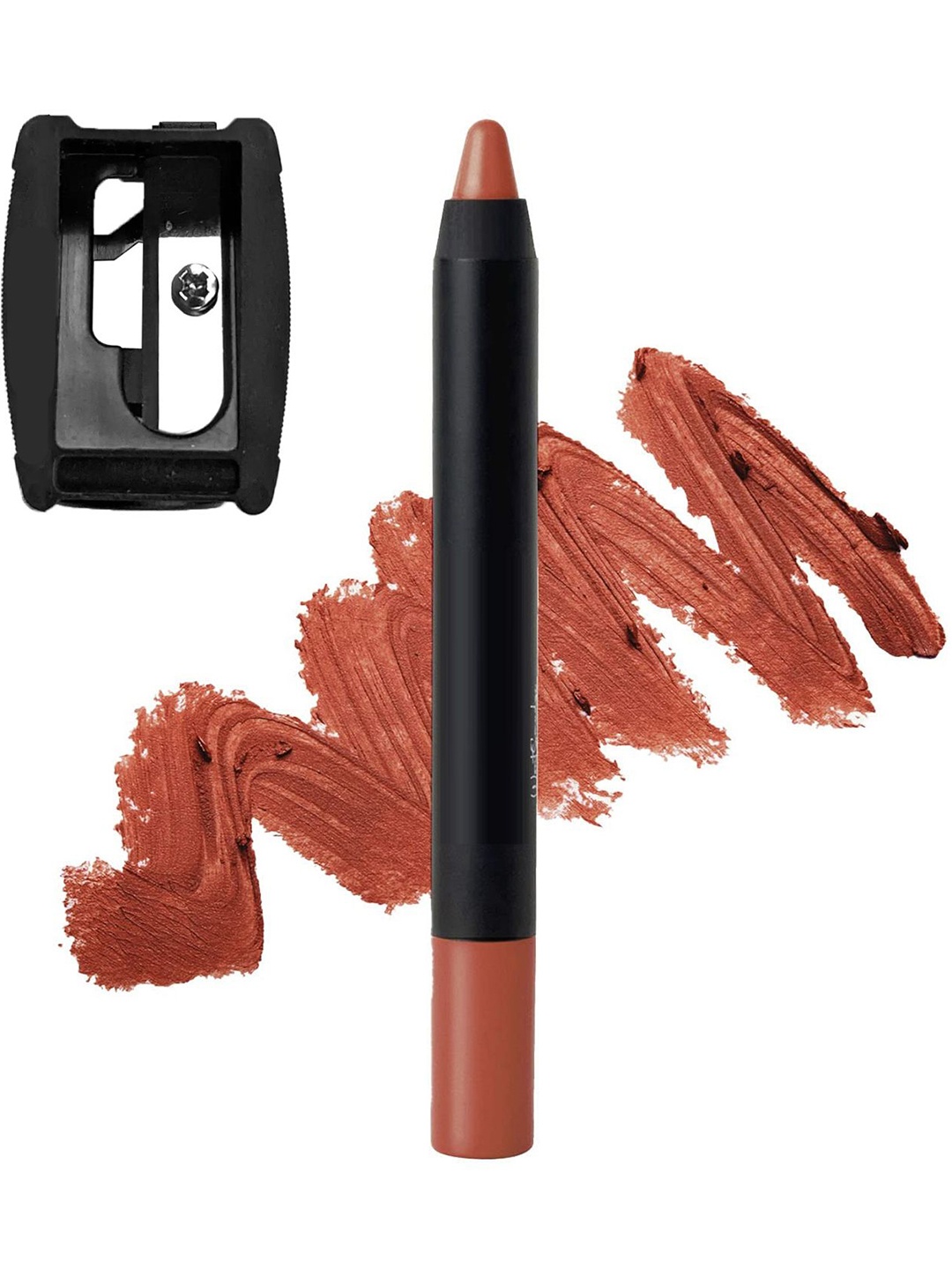 

Adbeni Retractable Poppins Long Lasting Lip Crayon Lipstick - 3 gm - Brown LS14-21